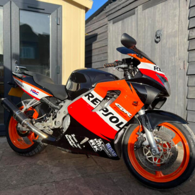 US STOCK Orange Repsol Injection Cowl Fairing Fit for Honda 01-03