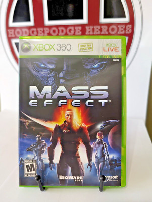 Mass Effect - Xbox 360 - No manual - Cleaned/Tested - See Description **
