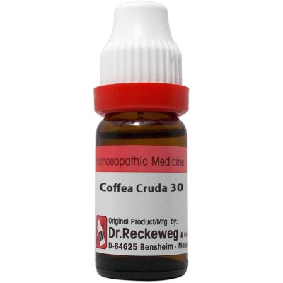 Dr Reckeweg Coffea Cruda 30CH,200CH,1000CH(1M) 11ml, Free Shipping
