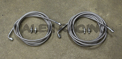 Stainless Main Rear Brake Line Replacement Kit For 02-06 Honda CRV