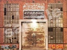 N SCALE SCRATCH BUILD BUILDING FURNITURE WAREHOUSE FLAT STICKER EASY FLATS