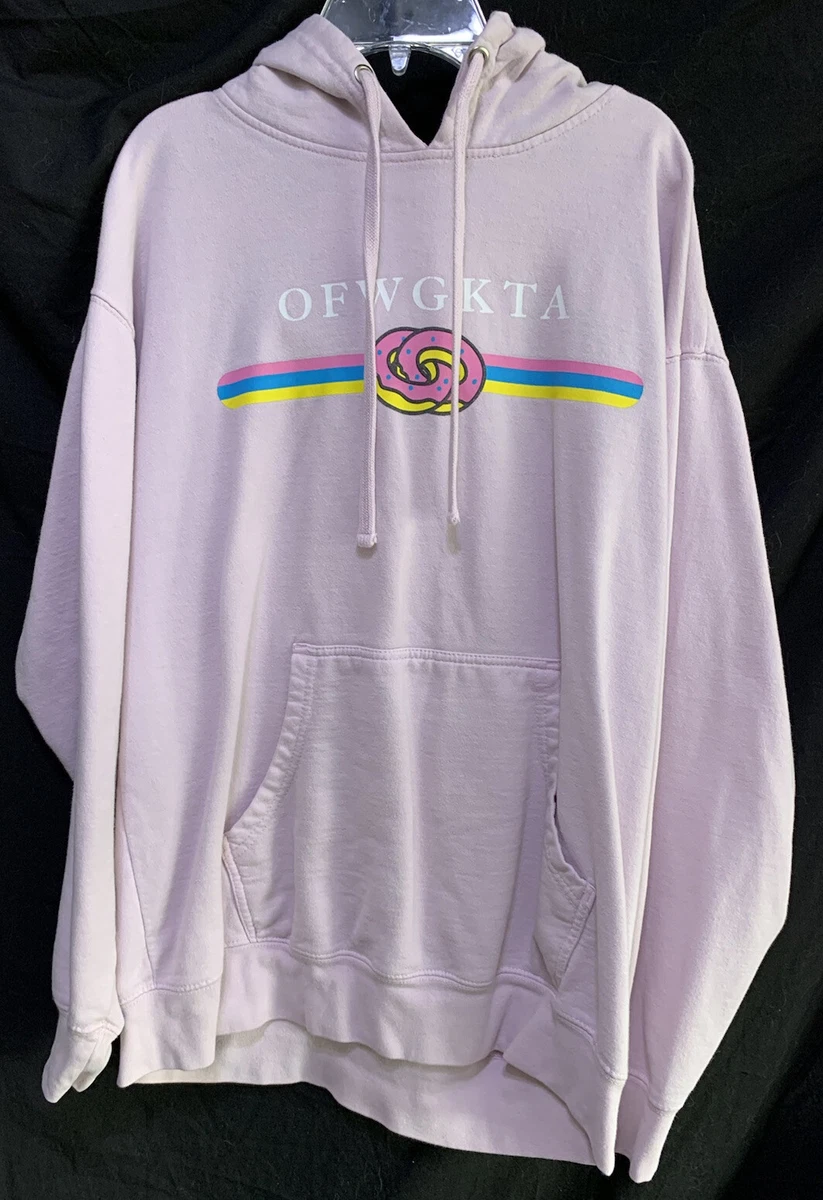 Odd Future Pink Donut Logo Hoodie OFWGKTA Large Adult Tyler The Creator |  eBay