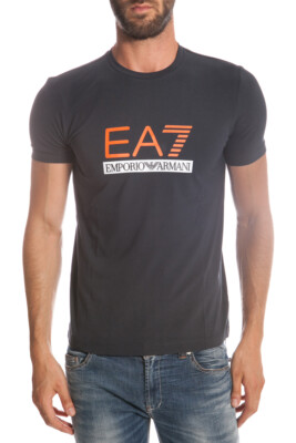 Emporio Armani T-Shirt Sweatshirt Man Blue 2736196P254 2836 Sz L MAKE OFFER
