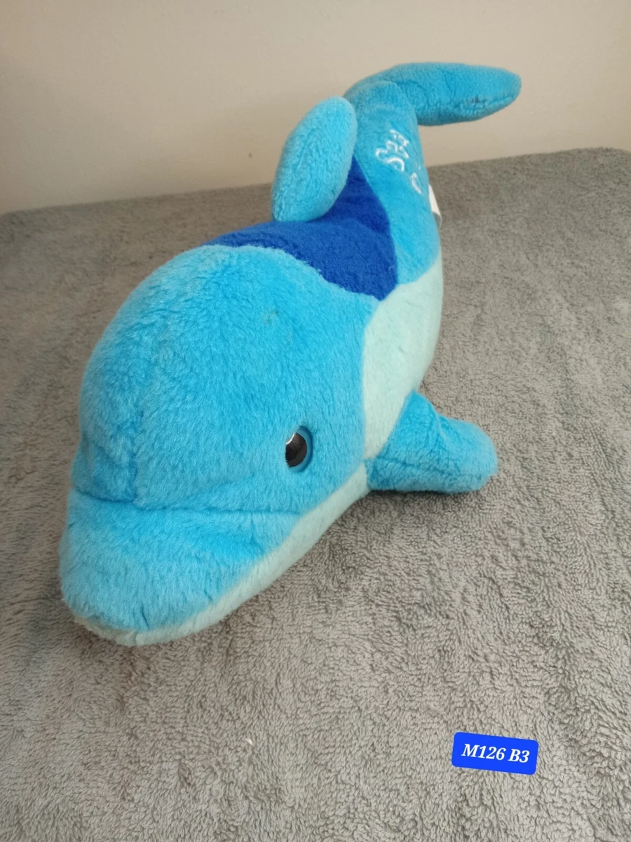 Blue dolphin 2024 stuffed animal