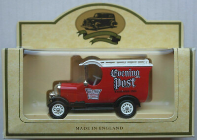 Lledo 1926 Bull Nose Morris Van EVENING POST Oldtimer Days-Gone Promotional DG