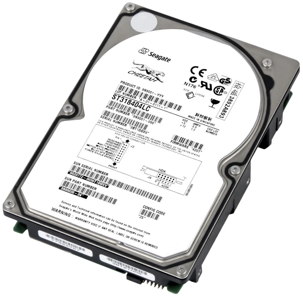 Sun Microsystems Ultra SCSI Hard Drives (HDD, SSD & NAS) for sale