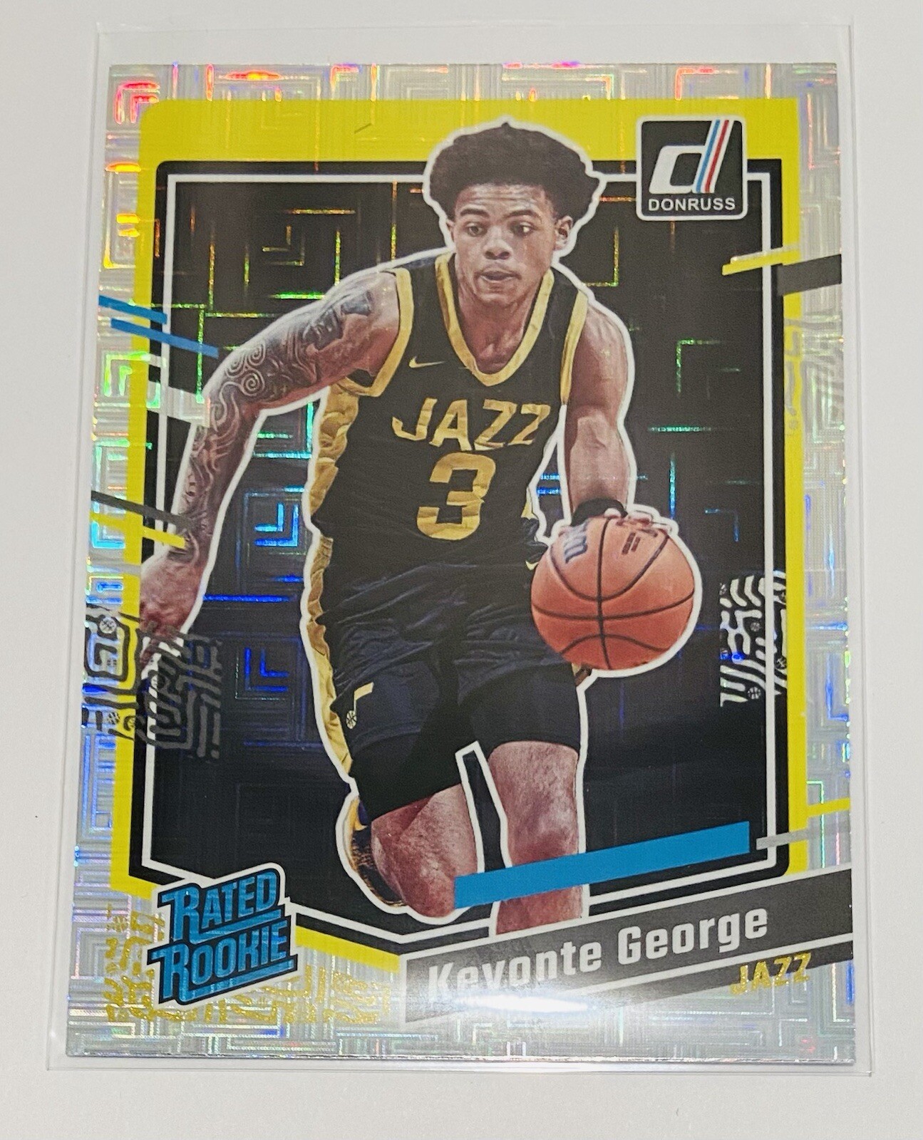 2023-24 Panini Donruss Choice Rated Rookie Keyonte George RC #244 NBA Utah Jazz