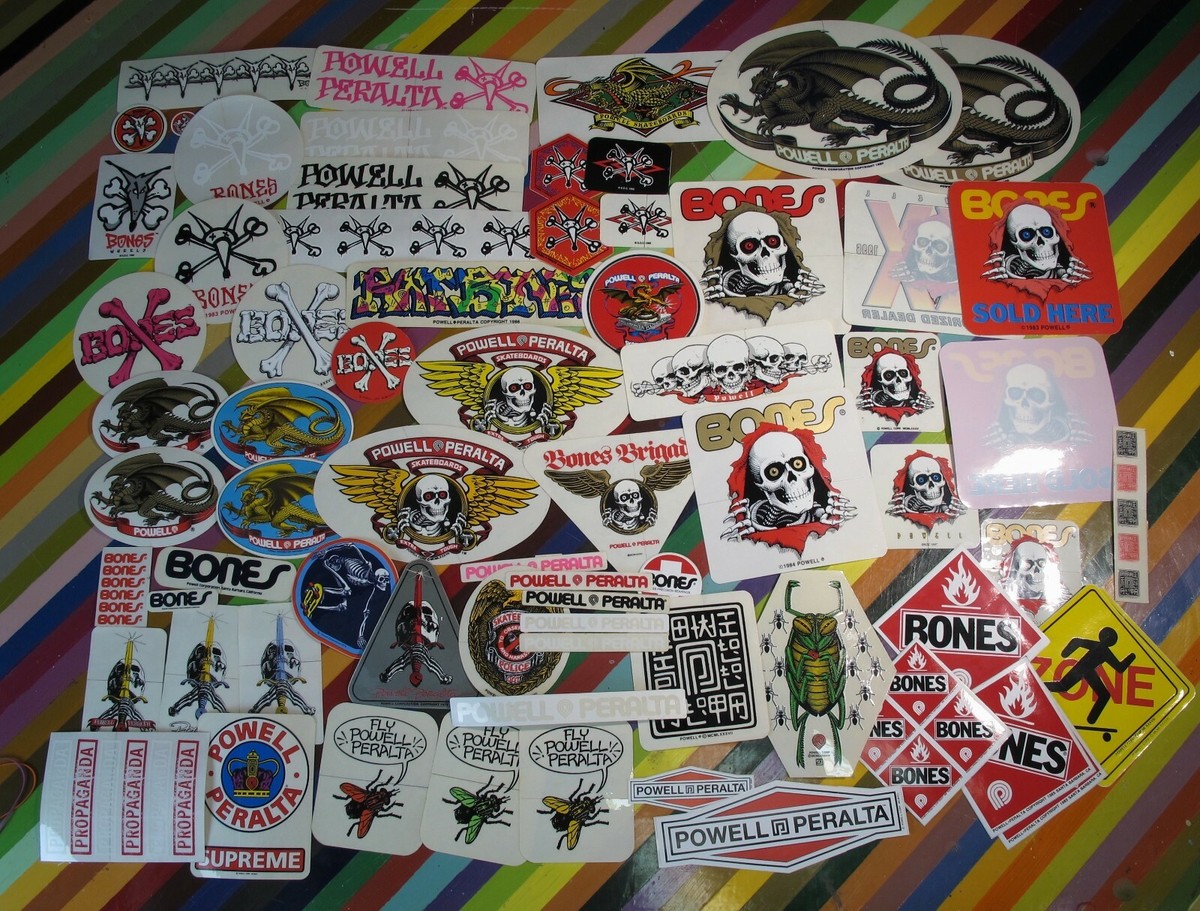 vtg 1980s 1990s Powell Peralta skateboards sticker - Rippers vtg 1980s 1990s Powell Peralta skateboards sticker - Rippers