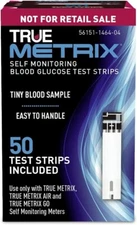True Metrix Blood Glucose Test Strips 50 CT (1 BOX) EXP 12/2026 FREE SHIP