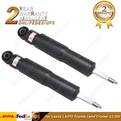 2x Rear Hydraulic Shock Absorber W/ADS For Toyota Land Cruiser