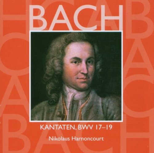 Bach: Cantate Sacre Vol. 6 Bwv 17-19 / Nikolaus Harnoncourt  - CD