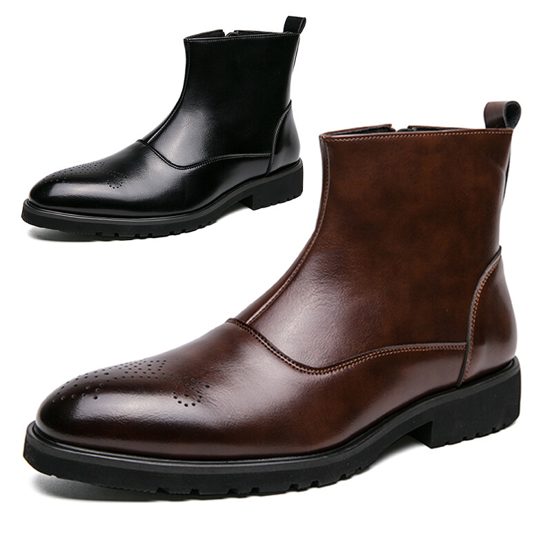 SAOLA Stivali abiti da uomo Oxford comfort scarpe da lavoro formali moderno derby Oxford