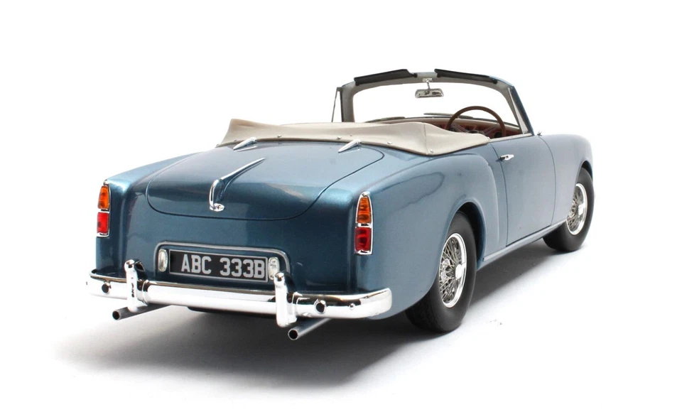 New CULT MODELS ALVIS TE21 DHC CABRIOLET 1963 1:18 Model Car BLUE CML150-2 KidBX - Immagine 3 di 4
