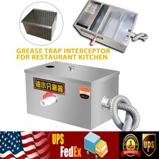 Commercial Grease Interceptor Grease Trap Stainless Under Sink Grease Trap