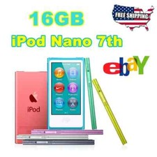 NEW Apple iPod Nano 7th Generation 16GB MP3 Sealed Retail Box- Gifts