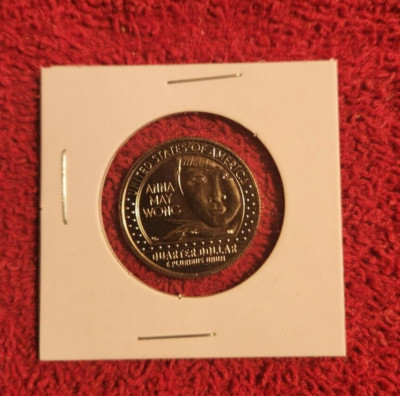 2022 s uncirculated Anna May Wong quarter