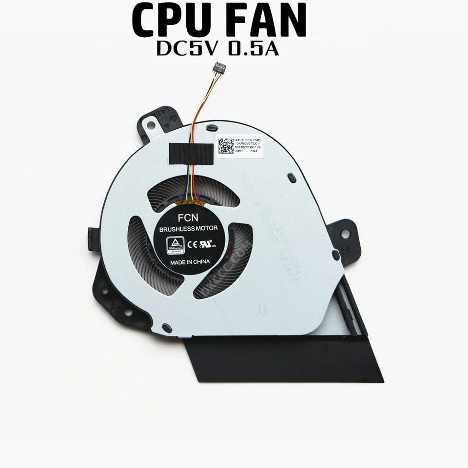 13NR03V0T020011 FOR ASUS ROG Zephyrus G15 GA502 GA502IU CPU COOLING FAN - Image 3 of 4