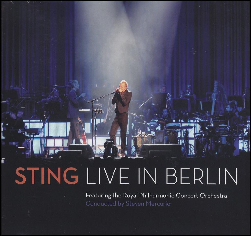 STING (CD + DVD) LIVE IN BERLIN ~ ROXANNE~FIELDS OF GOLD~FRAGILE