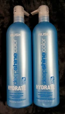 2- Rusk Deepshine Color Hydrate Shampoo 25 oz. EACH