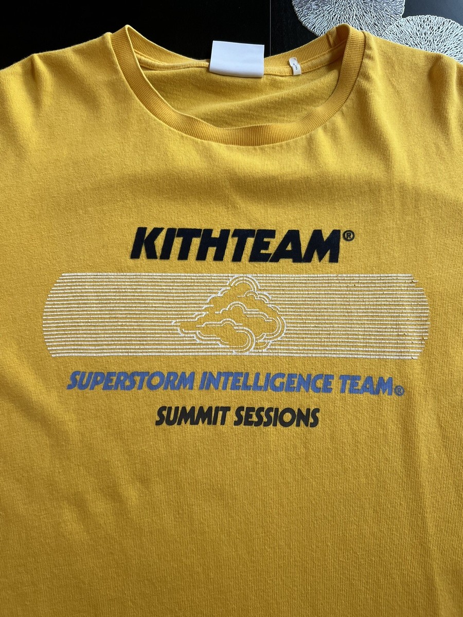 Kith Superstorm Intelligence Team Longsleeve Tee Size Medium