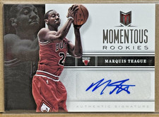 Marquis Teague 2012-13 Panini Momentum Momentous Rookies Silver Autograph #49