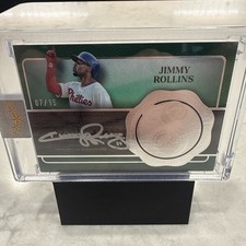 2025 Topps Five Star JIMMY ROLLINS Silver Signatures AUTO /15 CP