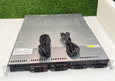 Supermicro 113-7 / SYS-1029P-WTR 8-Bay Drive Server w 2x Intel CPU & 6x Caddies