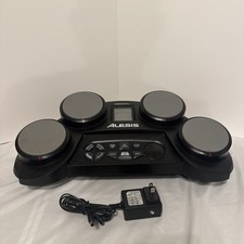 Alesis CompactKit 4 Electronic Drum Kit   Portable Tabletop Digital Drum Set