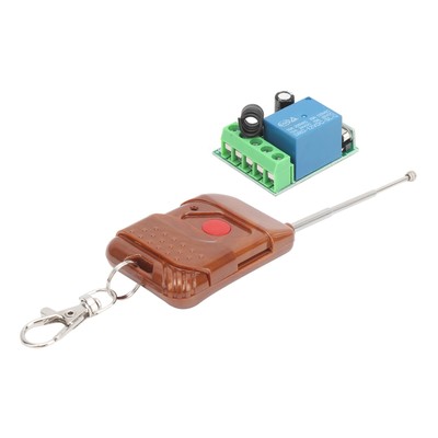DC 12V Single Channel Relay Module RF Wireless Switch Receiver Remote Contro Fit