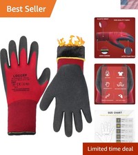 2 Pairs Winter Work Gloves for Men and Women, Freezer Gloves for Work Below Z...