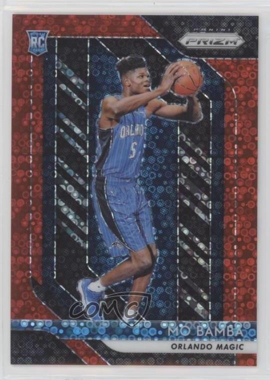 2018-19 Panini Prizm Fast Break Red Prizm 14/125 Mo Bamba #99 i2b