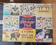 Melissa and Doug Reusable Sticker Pad - Dress Up -Reusable Stickers