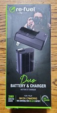 Digipower - Digital Camera Battery  Charger Kit for Nikon EN-EL15 - Black