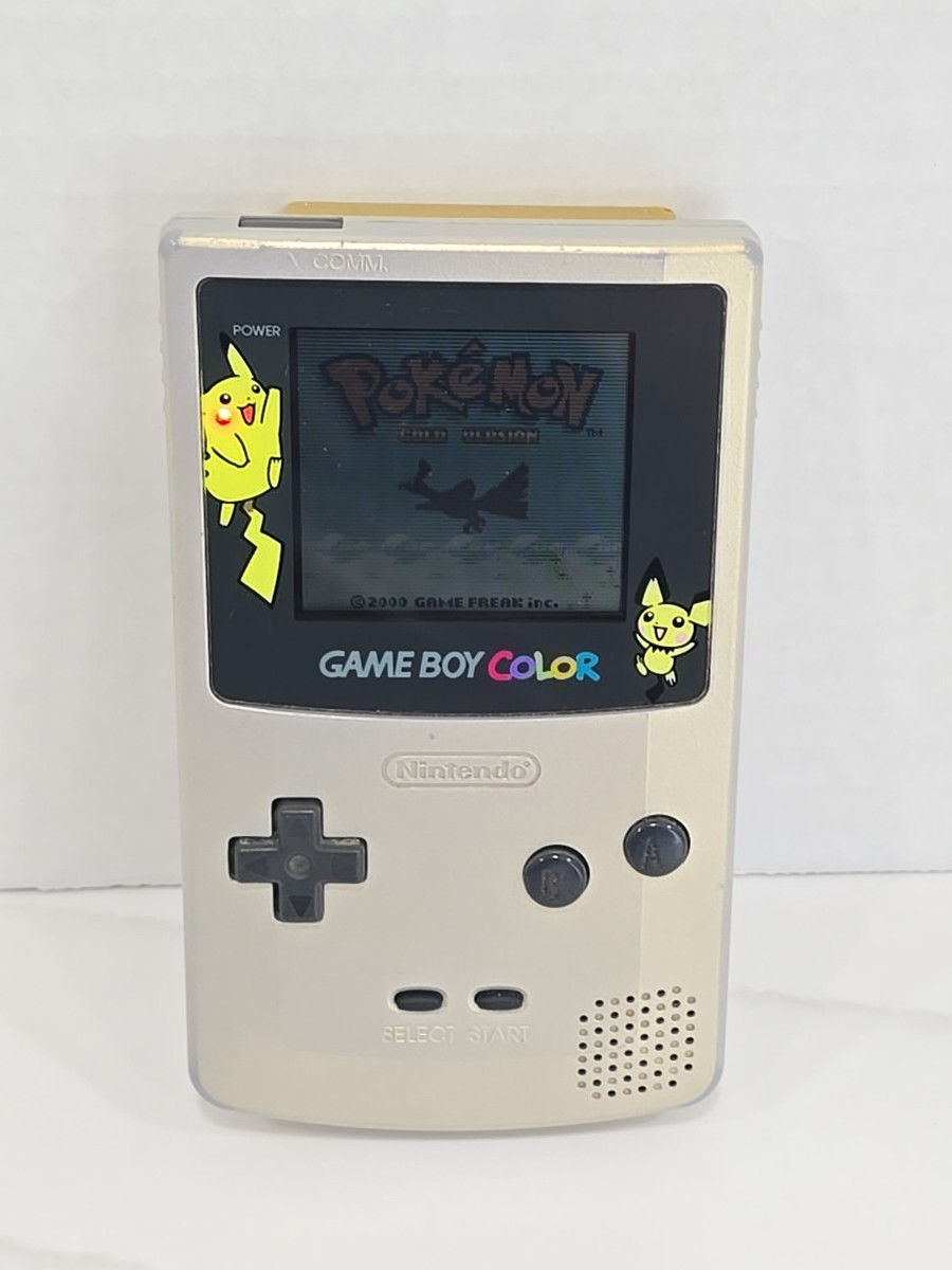 Nintendo Game Boy Color Pokemon Gold and Silver Edition Handheld