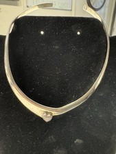 Sterling Silver Vintage Collar Choker Necklace
