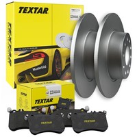 Textar Bremsscheiben Ø258Mm + BeläGe Hinten Passend FüR Toyota Corolla 1.6 1.4