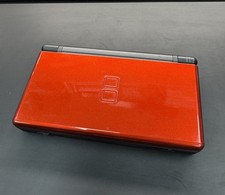Nintendo DS Lite USG-001 Crimson Red/Black Console w/ Stylus - NO Charger