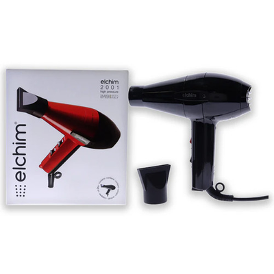 #ad 2001 High Pressure Hair Dryer Black by Elchim for Unisex 1 Pc Hair Dryer AU $195.12
