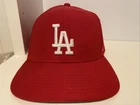 Red Los Angeles Dodgers LA SnapBack Hat '47 Brand Cap MLB Baseball