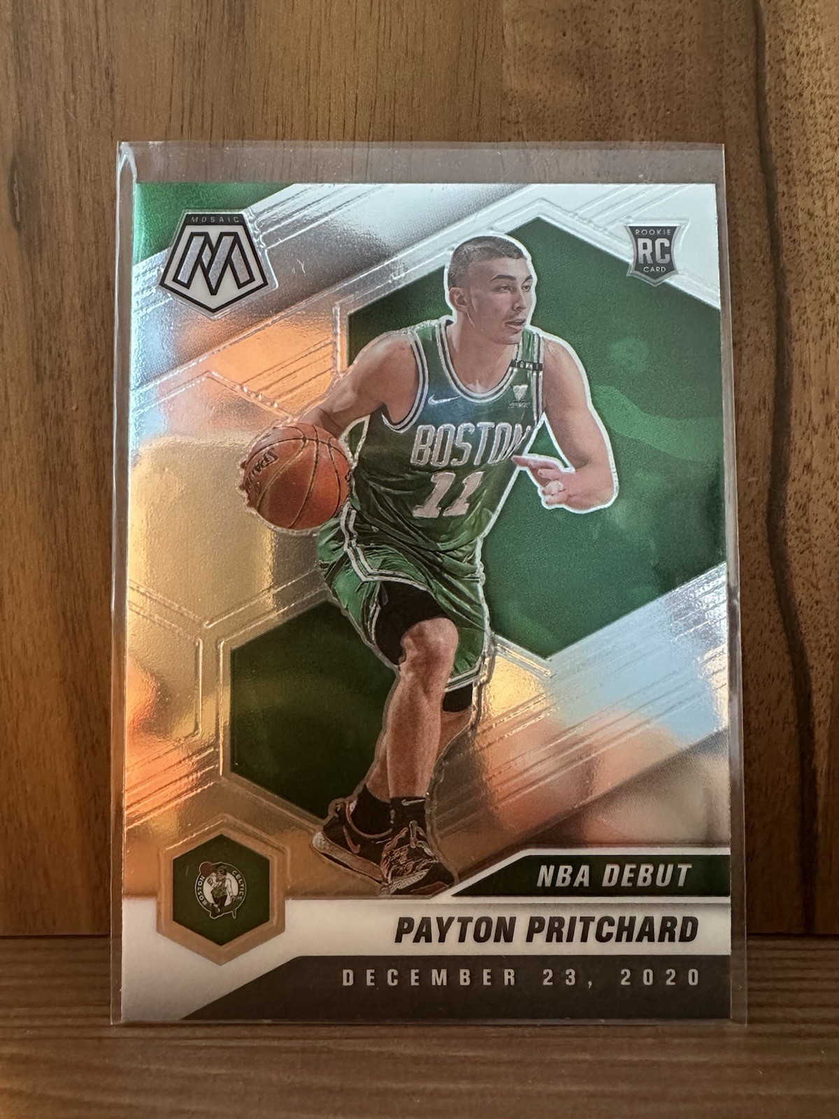 2020-21 Panini Mosaic - NBA Debut Payton Pritchard #269 Silver Prizm (RC)