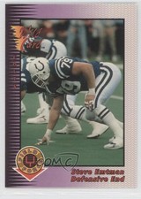 1992 Wild Card Field Force Steve Emtman #23 Rookie RC 0h1. rookie card picture