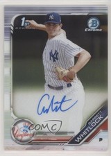 2019 Bowman Chrome Prospects Auto Garrett Whitlock #CPA-GW Auto 0cx3