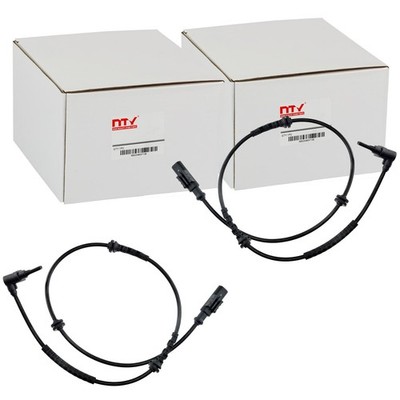 2X NTY ABS-SENSOR RADDREHZAHL VORNE BEIDSEITIG passend für OPEL ADAM CORSA