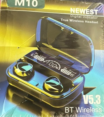 Wireless Earbuds Bluetooth M10 Damix V5.3 BT  iOS/Android BNIB NEW SEALED IN BOX