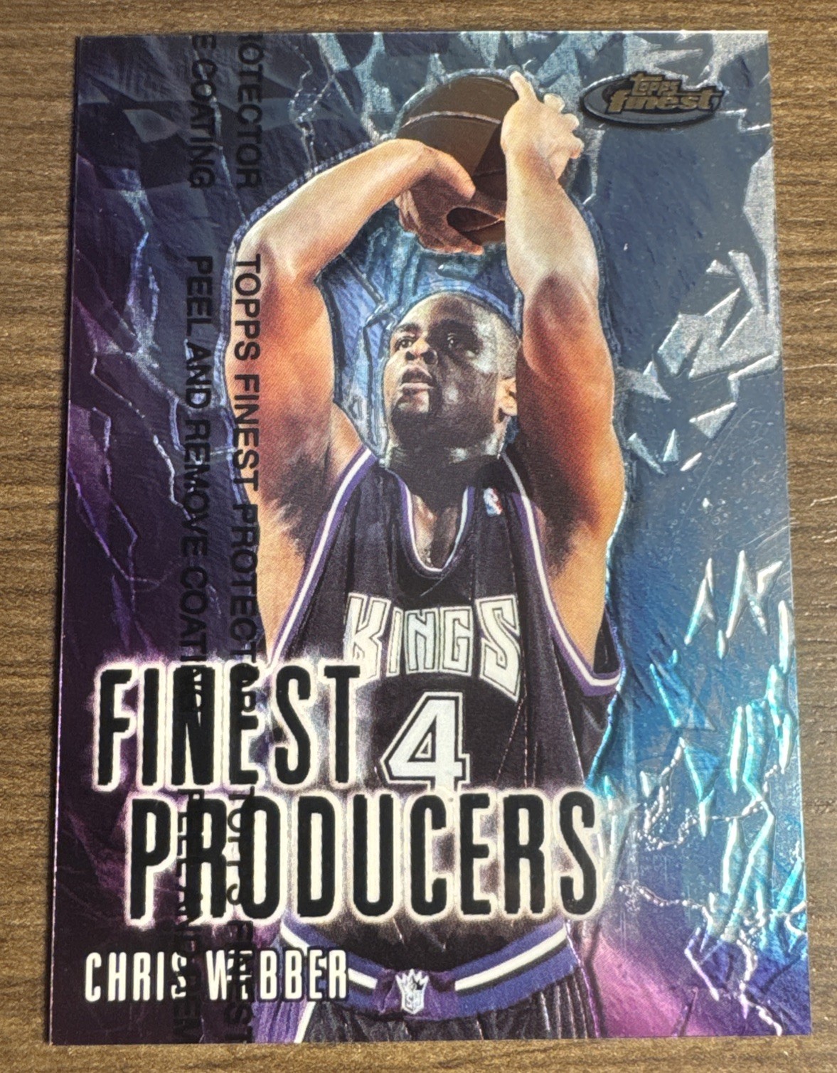 1999-00 FINEST CHRIS WEBBER FINEST PRODUCERS #FP2