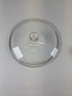 Vintage PYREX 624C Clear Replacement Glass Lid 8.75" Diameter Made in the USA