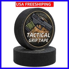 2 Rolls Gun Grip Tape, Non-Reflective, No Residue Goon Grip Tactical Tape for...
