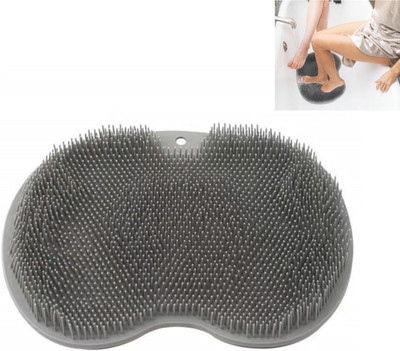 Großes Fußbürste Fußwäscher Fuss Wäscher,Rückenschrubber Mit Saugnapf Silikon,Ru