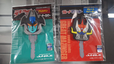 tolles Mazinger + Devilman Set Key Cover Schlüsselabdeckung von Jungle