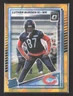 2025 Panini Donruss Optic Football Luther Burden III #395 Gold Ice /10